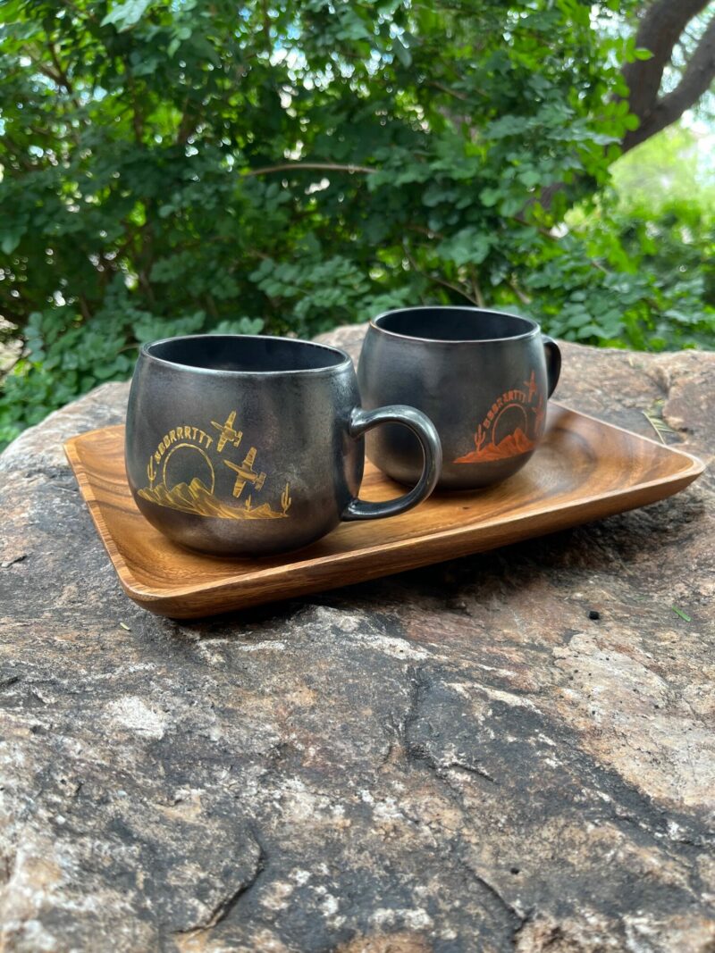 Pilot's Lounge - BRRT - Charcoal Mug - Image 3