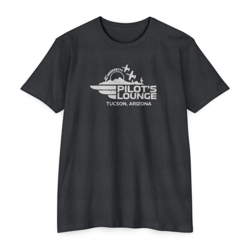 Pilot's Lounge Premium Distressed Tee - Image 2